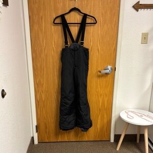 Iceberg Outerwear Youth Black Snow Bib Overalls